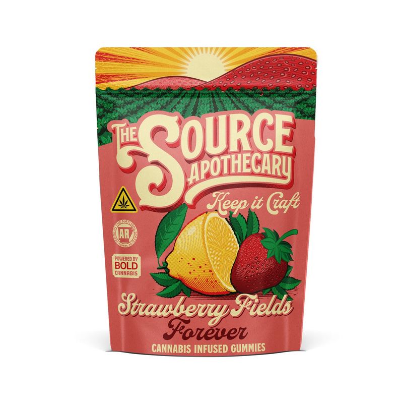 The Source Apothecary edibles packaging